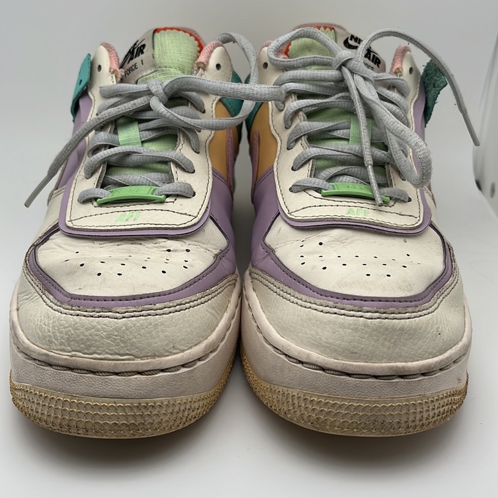 Nike Air Force 1 Shadow Pale Ivory Women's Sneakers Shoes Size 9.5 - Picture 7 of 16